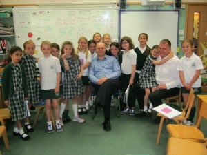 students in a classroom