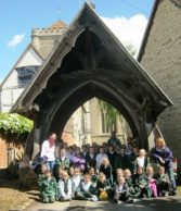 school trip to Dorchester abbey