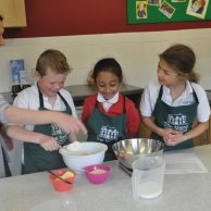 The Manor and Wootton Cookery lesson