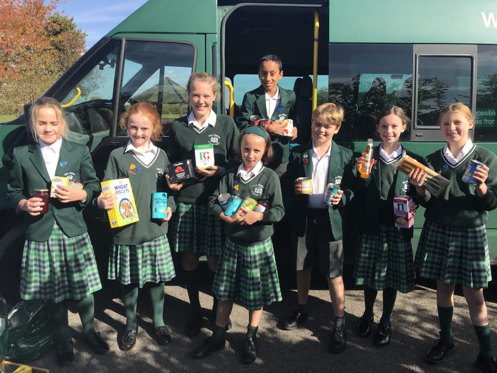 House Captains deliver Harvest donations