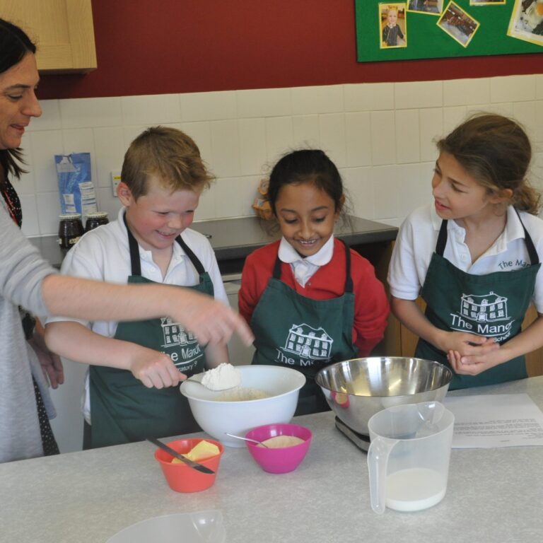 The Manor and Wootton Cookery lesson